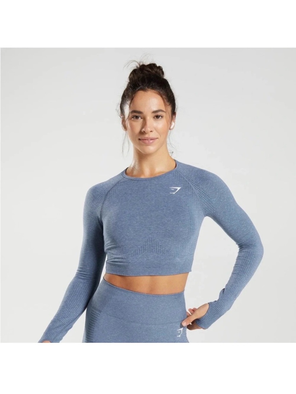 Gymshark vital seamless cropped long sleeve
